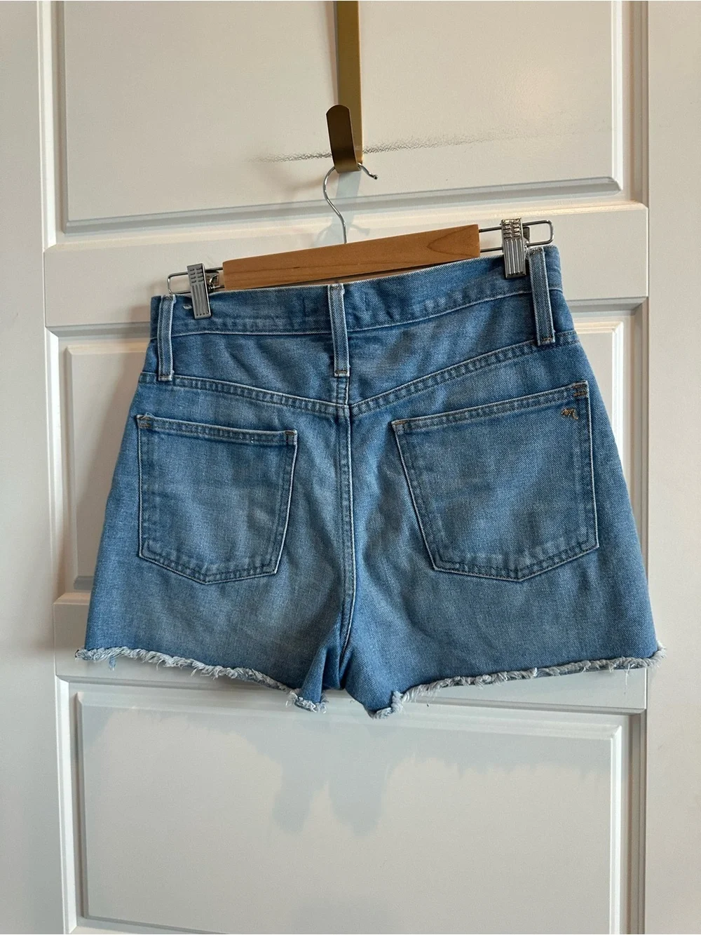 MADEWELL High-Rise Denim Shorts